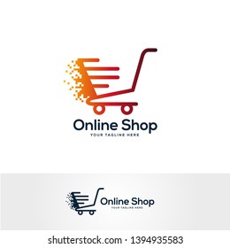 Tech Shop Logo Design Vector Shopping Stock Vector (royalty Free 