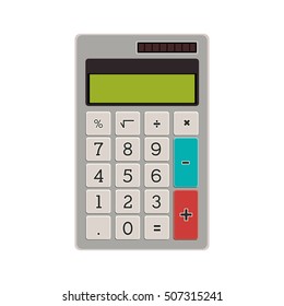 Tech Solar Calculator Pocket Stock Vector (Royalty Free) 507315241 ...