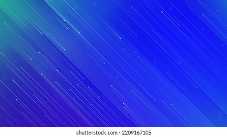 Tech speed line neon color abstract vector background