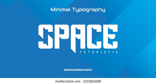 Tech sports fonts. A professional typeface for your company. Logo design based on modern gaming font.