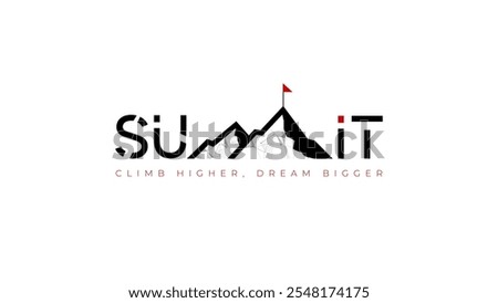 Tech Summit Logo Design Vector Template