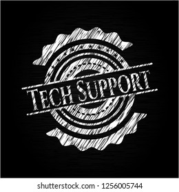 Tech Support on blackboard