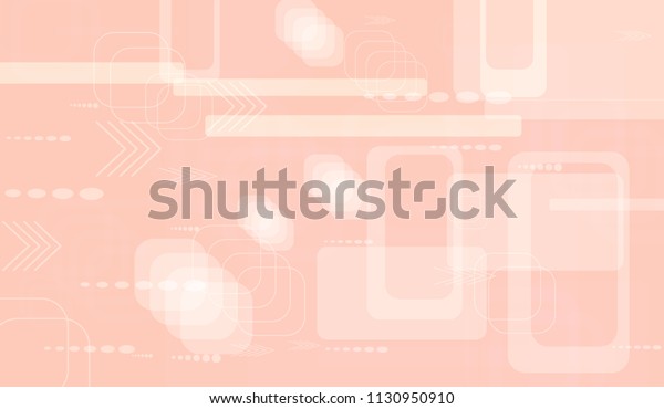 Tech Texture Light Horizontal Technology Background Stock Vector ...