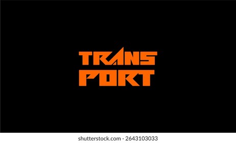 Tech Transport logo Vector Artworks