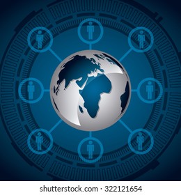 tech world design, vector illustration eps10 graphic 