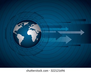 tech world design, vector illustration eps10 graphic 