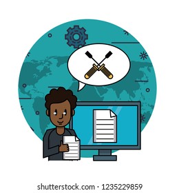 Techinical support for computer