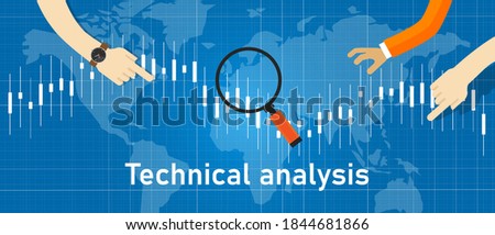 technical analysis investment stock trading based on chart graph 