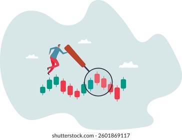 Technical analysis trader to analyze stock market or crypto currency data movement, trend analysis to take profit,character for design