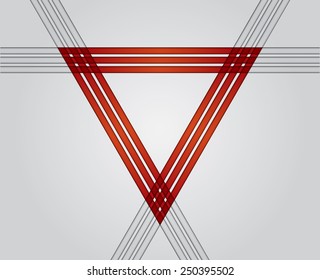 Technical background for your presentation template with color line