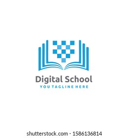 Technical Design College Logo Digital School