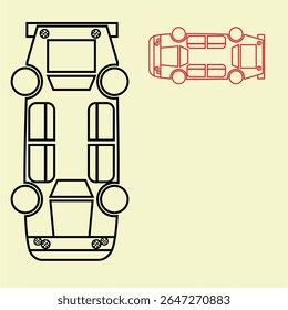 desenho técnico de componentes mecânicos de automóveis.