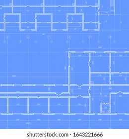 Technical drawing background .Architectural plan,technical project .House plan project .Engineering design .Industrial construction of houses .Vector , illustration.	