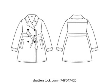 Lightweight Puffer Jacket Winter Jacket Isolated Stock Vector (Royalty ...