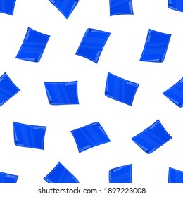 Technical drawing pattern. New lovely blue drawing paper with blank space. For builders and mechanics. Vector illustration for websites, games and prints.
