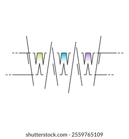 technical drawing www concept. www concept for business, technology world