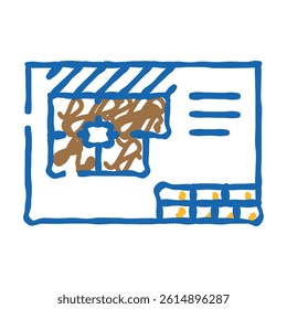 technical drawings architectural drafter doodle icon sketch vector. technical drawings architectural drafter sign. isolated symbol illustration