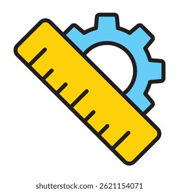 Technical education and engineering icon	
