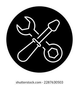 Technical error color line icon. Website banner. Download process. System update.