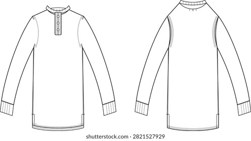 A technical fashion flat