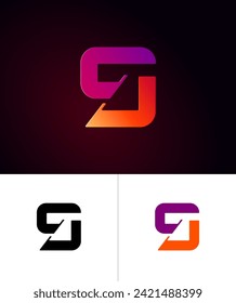Technical future font, digital cyber alphabet, trendy original 3d number 9 for interface design, logo design, set vector illustrations 10EPS