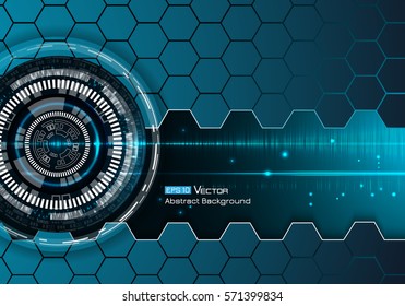 Technical futuristic background