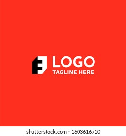 Technical geometric minimal cog wheel logo connection abstract design