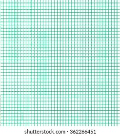 Technical grid background square. Graphing scale engineering paper in cells. Repeating geometric tiles and lines.