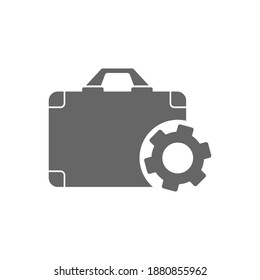 Technical icon vector, Engineering simple icon template, Creative Setting icon design, Illustration