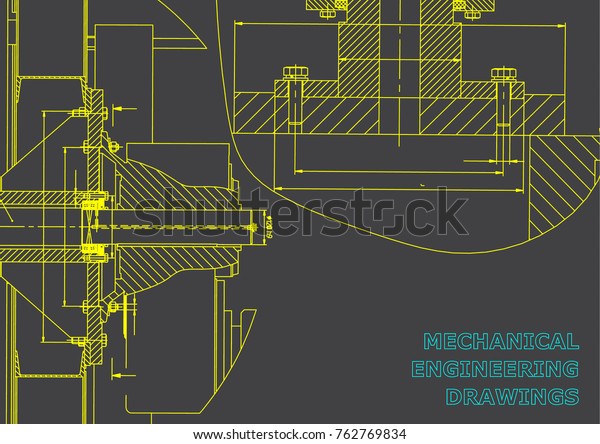 Technical\
illustration. Mechanical engineering. Backgrounds of engineering\
subjects. Technical design. Instrument making. Cover, banner,\
flyer, background. Corporate Identity.\
Gray