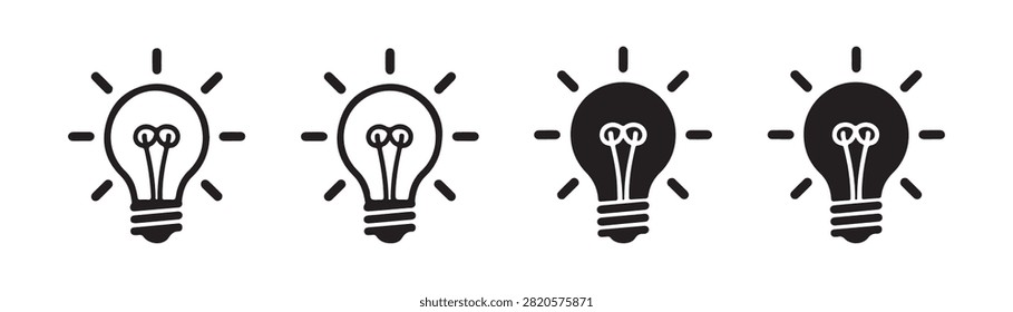 Technical lamp symbols, glass bulb, filament detail, power efficiency, industrial object, black art.