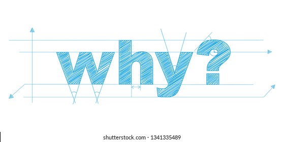 WHY? technical lettering typography