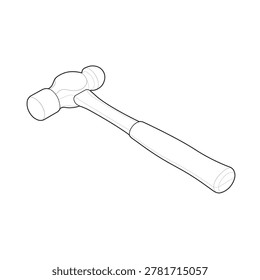 Technical line art drawing
