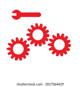 technical minimalist vector logo or illustration