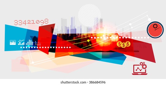 Technical Planning - Abstract - Illustration as EPS 10 File