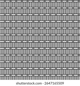 Technical seamless pattern with precise vertical and horizontal bars featuring small mechanical joints. Ideal for industrial or engineering themes.