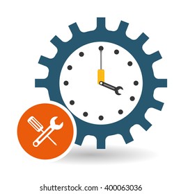 technical service and call center icon design, vector illustration