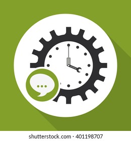 technical service and call center icon design, vector illustration