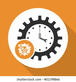technical service and call center icon design, vector illustration
