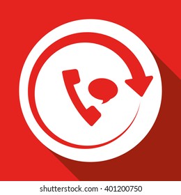 technical service and call center icon design, vector illustration