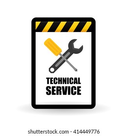 Technical service. call center icon. support concept