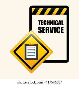 Technical service. call center icon. support concept