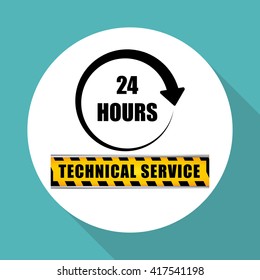 Technical service. call center icon. support concept