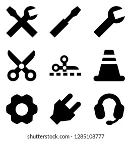 Technical Service and Configuration Icons