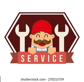 technical service design, vector illustration eps10 graphic 