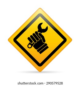 Technical service design, vector illustration eps 10.
