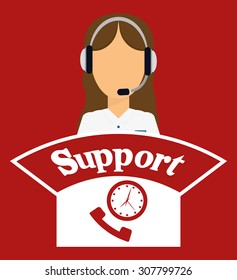 Technical service digital design, vector illustration 10 eps graphic