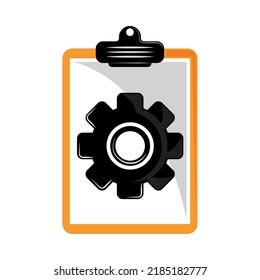technical service equipment icon isolated