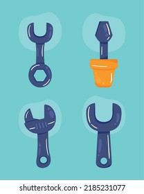 technical service set four tools