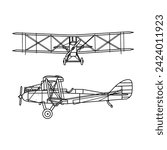 Technical sketch drawing Illustration of 1900